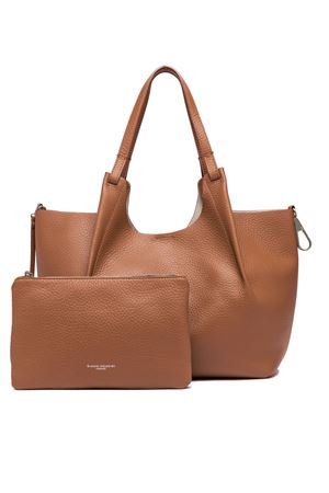 Dua bag in brown double grain maxi leather GIANNI CHIARINI | BS9720RNGDBL13857